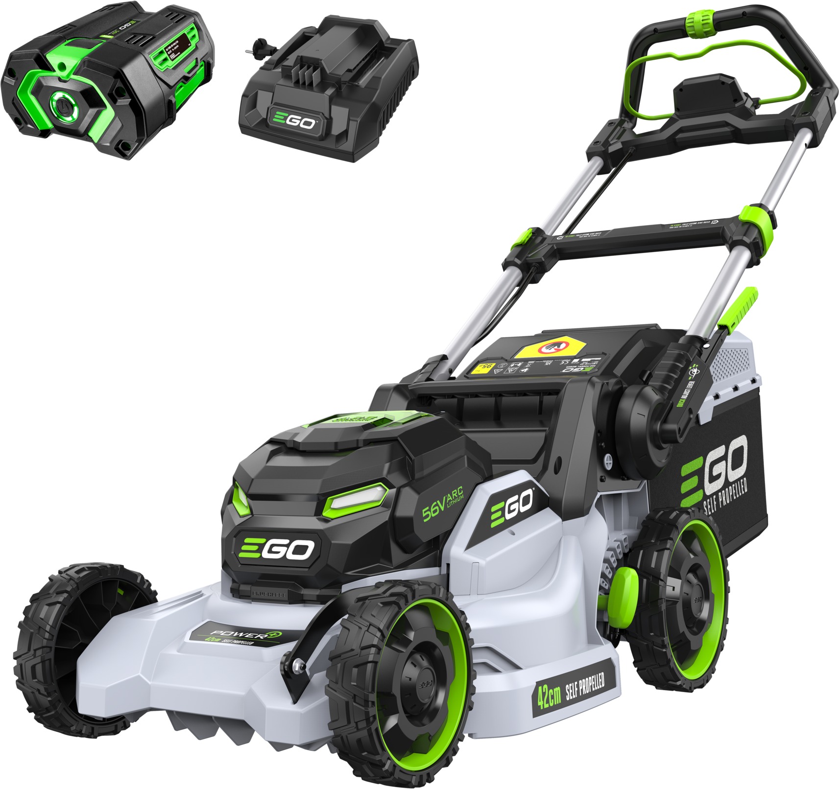 EGO Rotační sekačka AKU s pojezdem LM1712E-SP (1 × 4,0Ah)