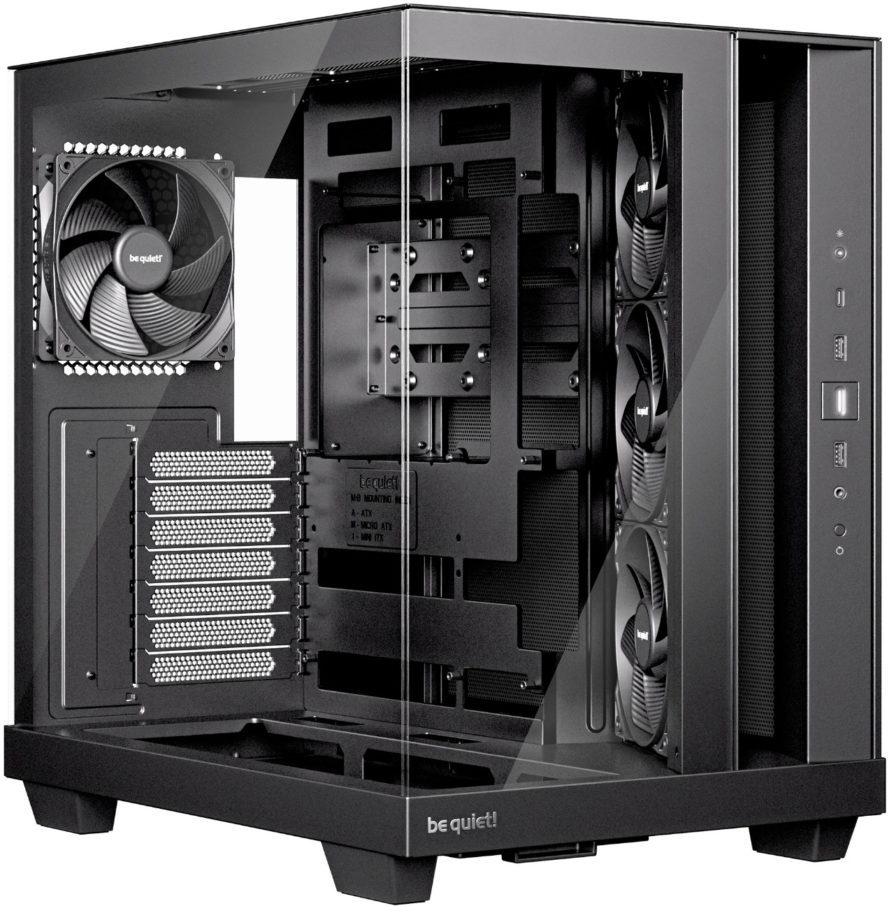 Be quiet! LIGHT BASE 500 Black