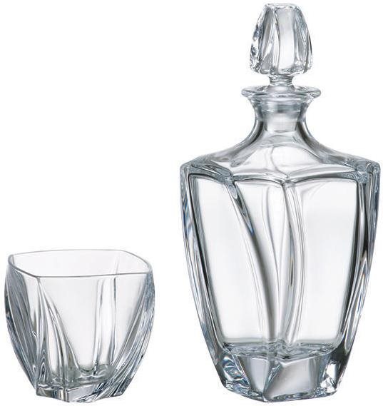 Crystalite Bohemia Whisky set Neptune (1 karafa + 6 sklenic)