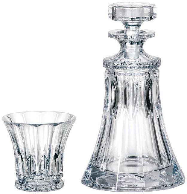 Crystal Bohemia Whisky set Wellington (set 1 karafa + 2 sklenice)