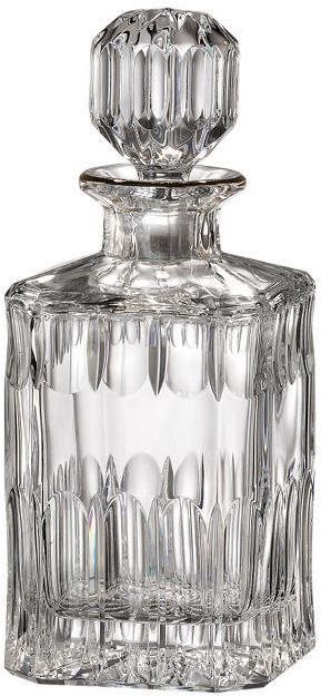 Bohemia Crystal Ručně broušená karafa na whisky Daisy Line Gold 800ml