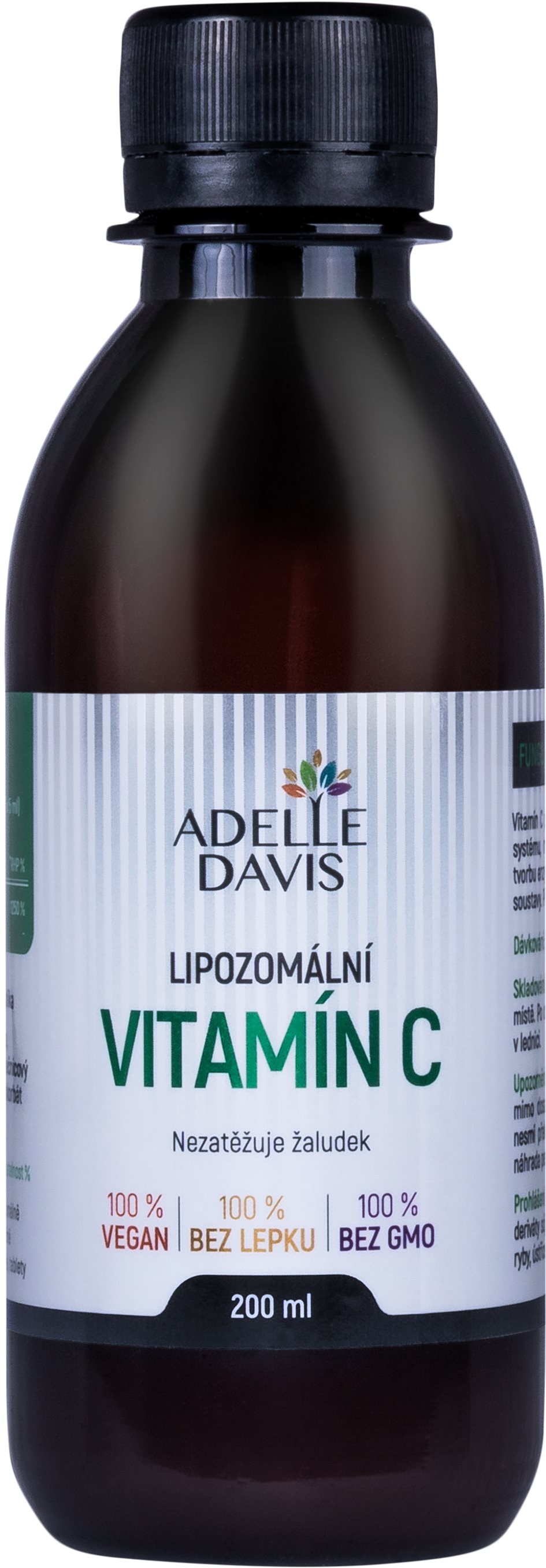 Adelle Davis Lipozomální vitamín C 200 ml - 12 mes.