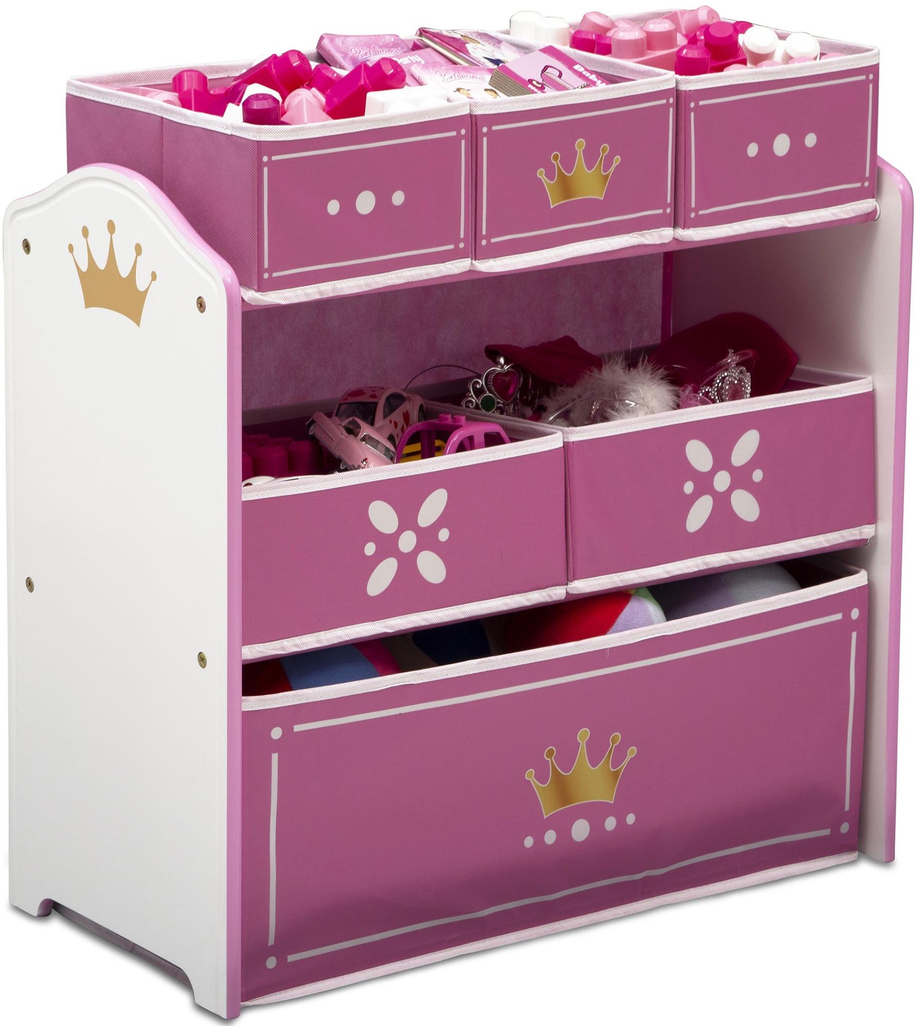 Delta Children Organizér na hračky Princezny