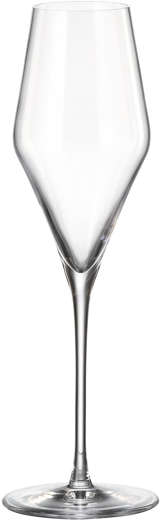 Bohemia Royal Crystal Sada sklenic na šumivé víno (prosecco) 6 ks 290 ml LOUVRE