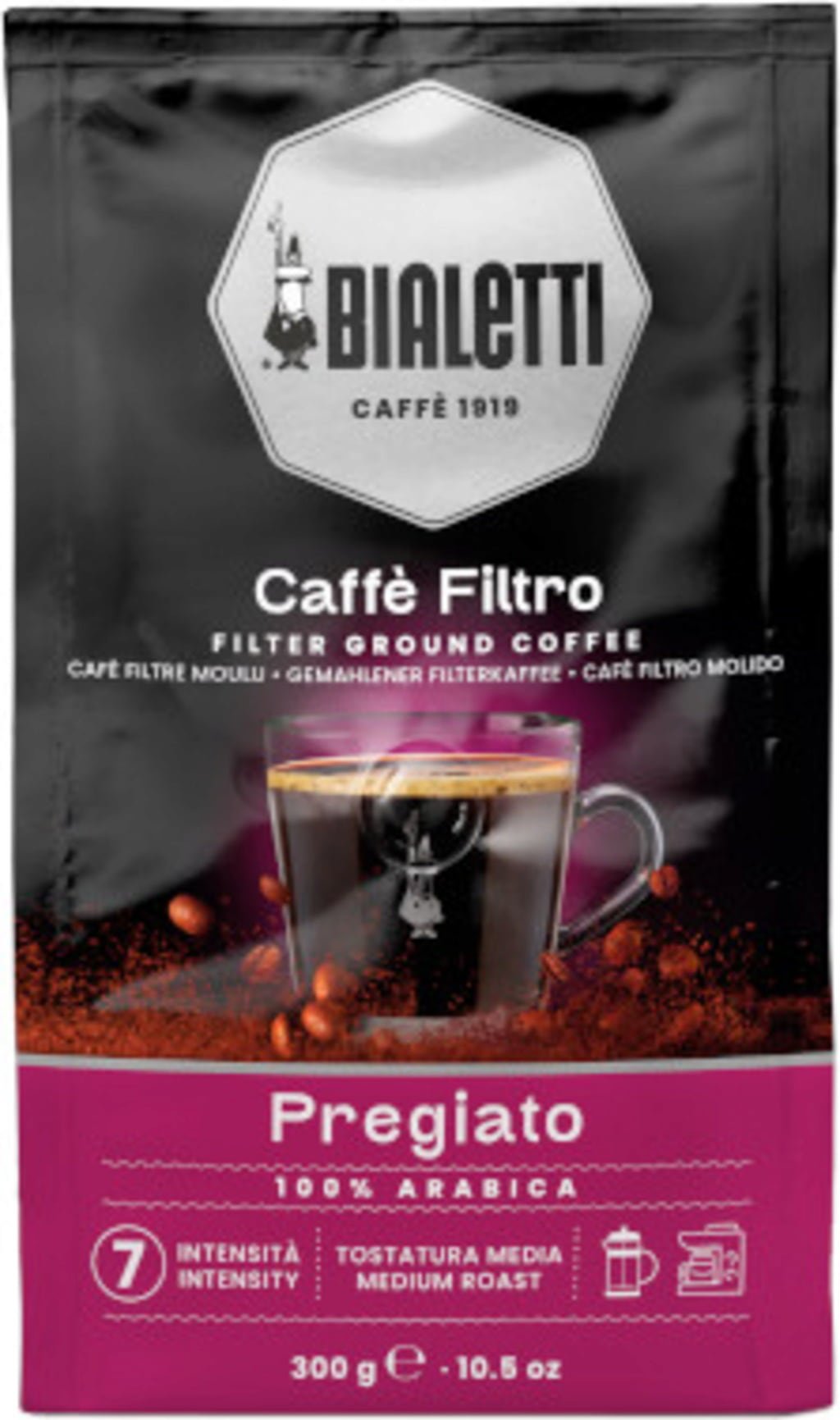 Bialetti Cofee Press P, mletá, 300g