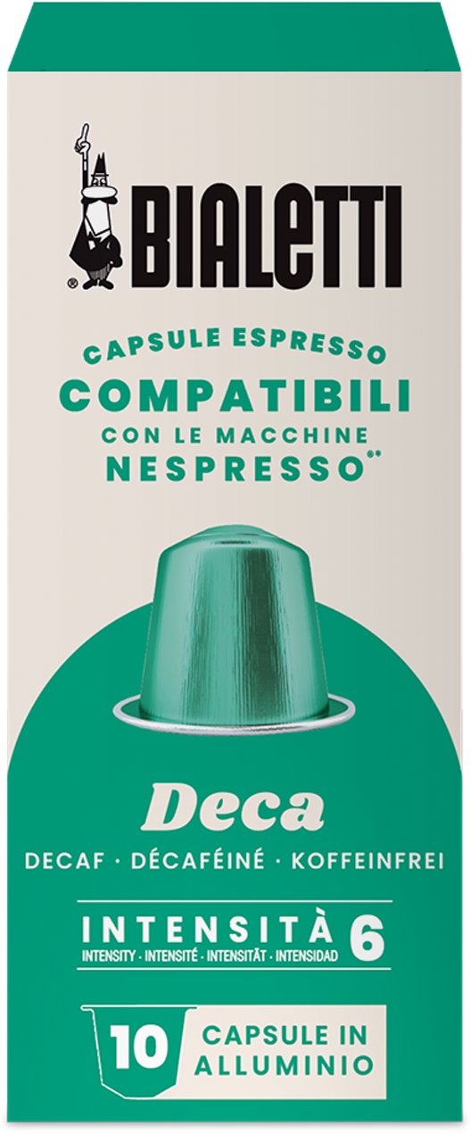 Bialetti Nespresso Deca 10 kapslí