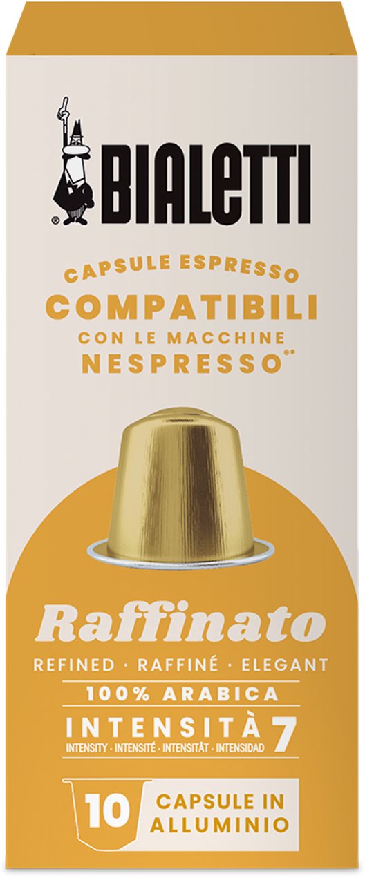 Bialetti Nespresso Raffinato 10 kapslí
