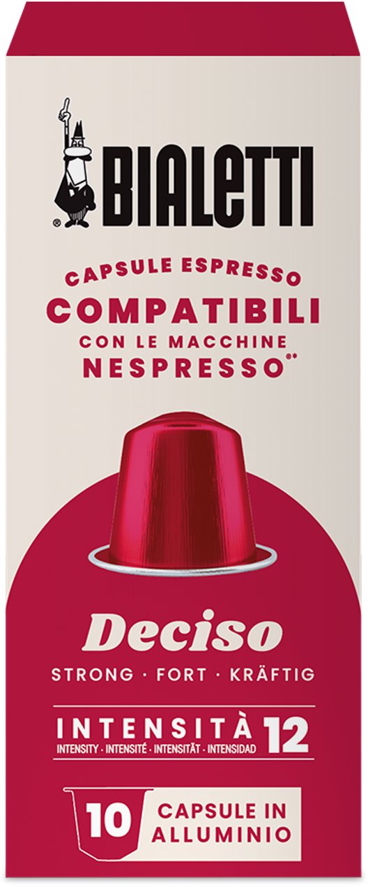 Bialetti Nespresso Deciso 10 kapslí