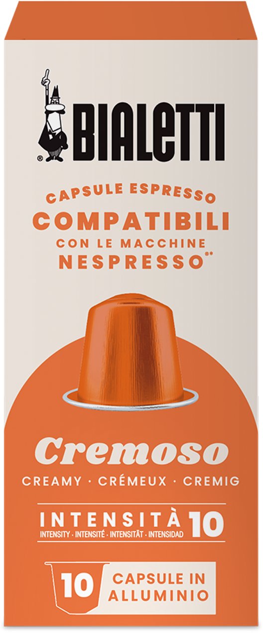 Bialetti Nespresso Cremoso 10 kapslí