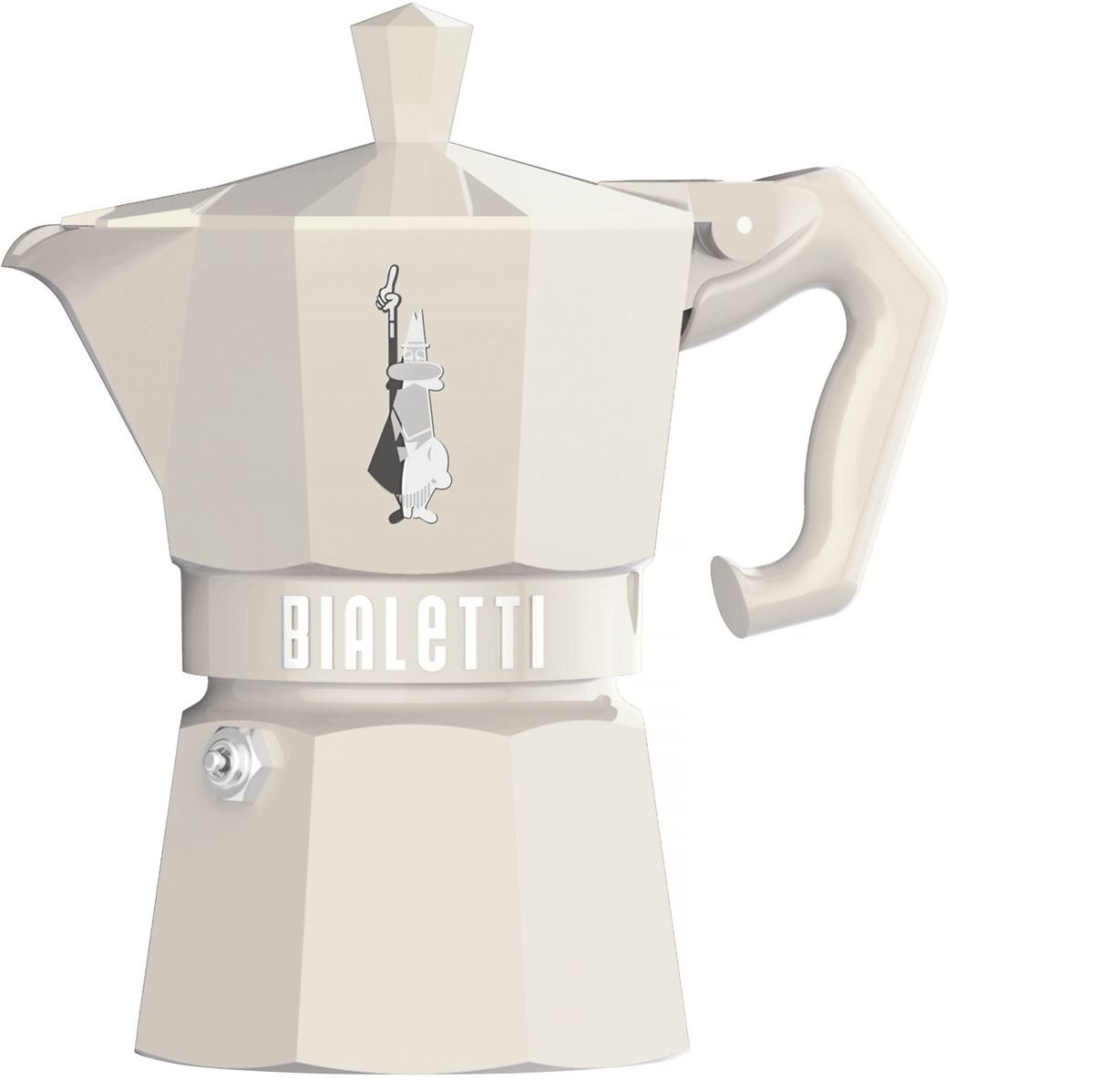 Bialetti Exclusive Moka krémová 3 porce