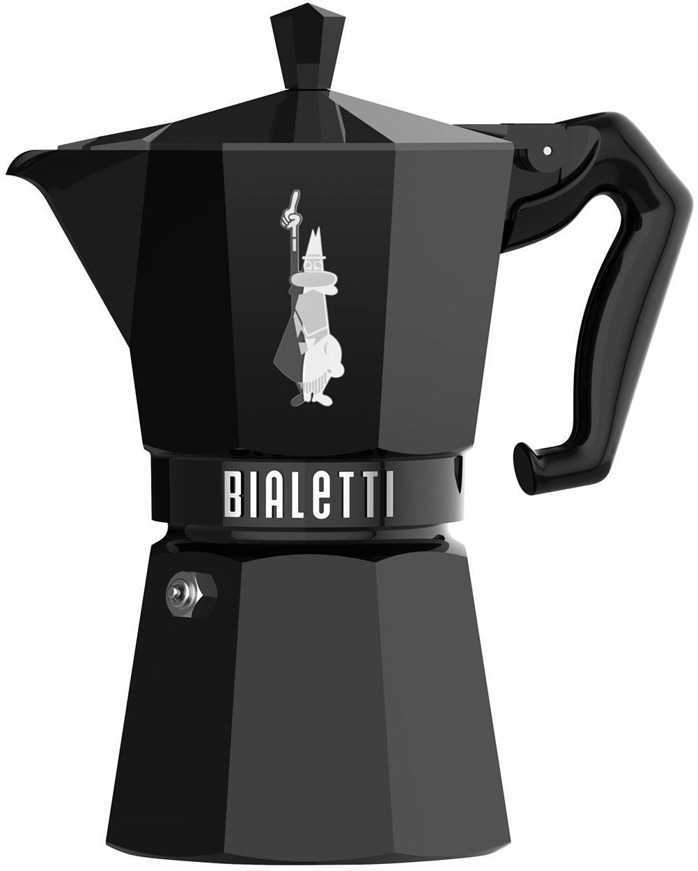 Bialetti Exclusive Moka černá 6 porcí