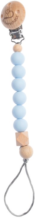 Biberschatz Držák dudlíku Pastel Blue
