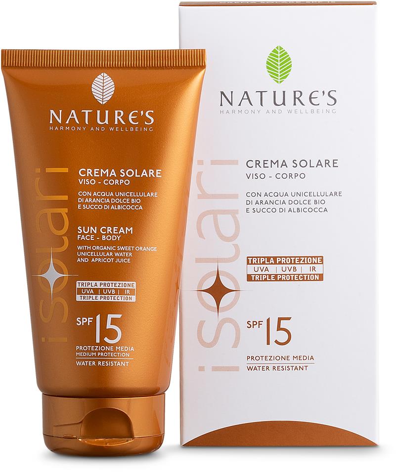 BIOS LINE SPA Nature´s I Solari Krém na obličej a tělo SPF 15 150 ml