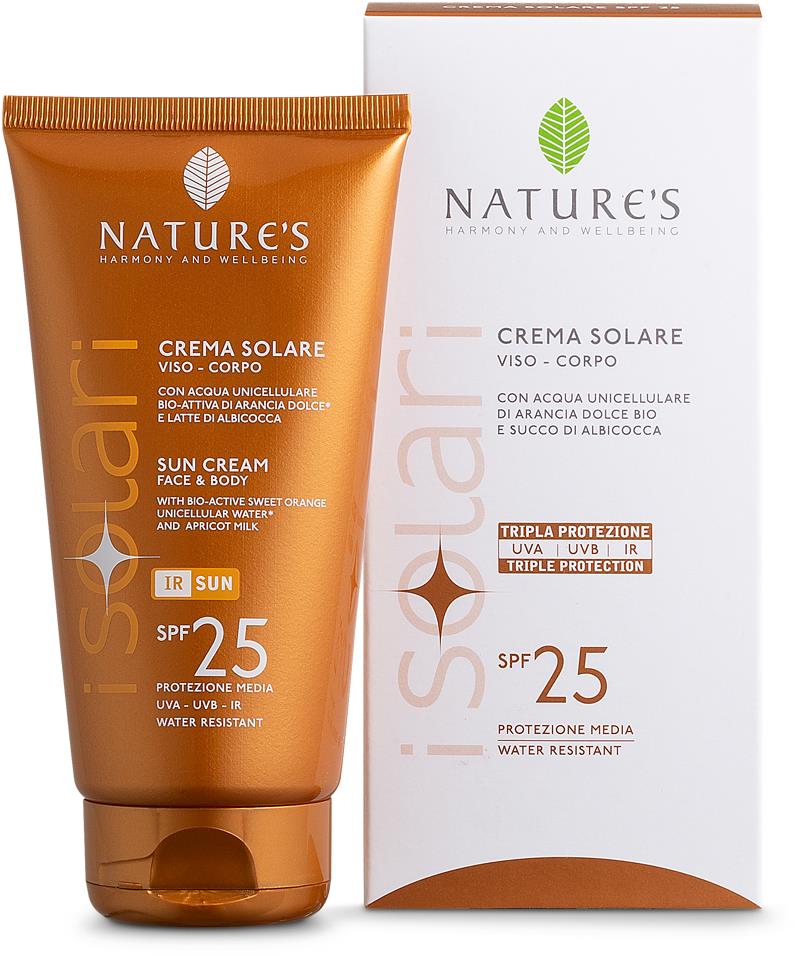 BIOS LINE SPA Nature´s I Solari na obličej a tělo SPF 25 150 ml