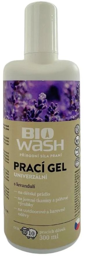 Biowash Prací gel levandule 300 ml