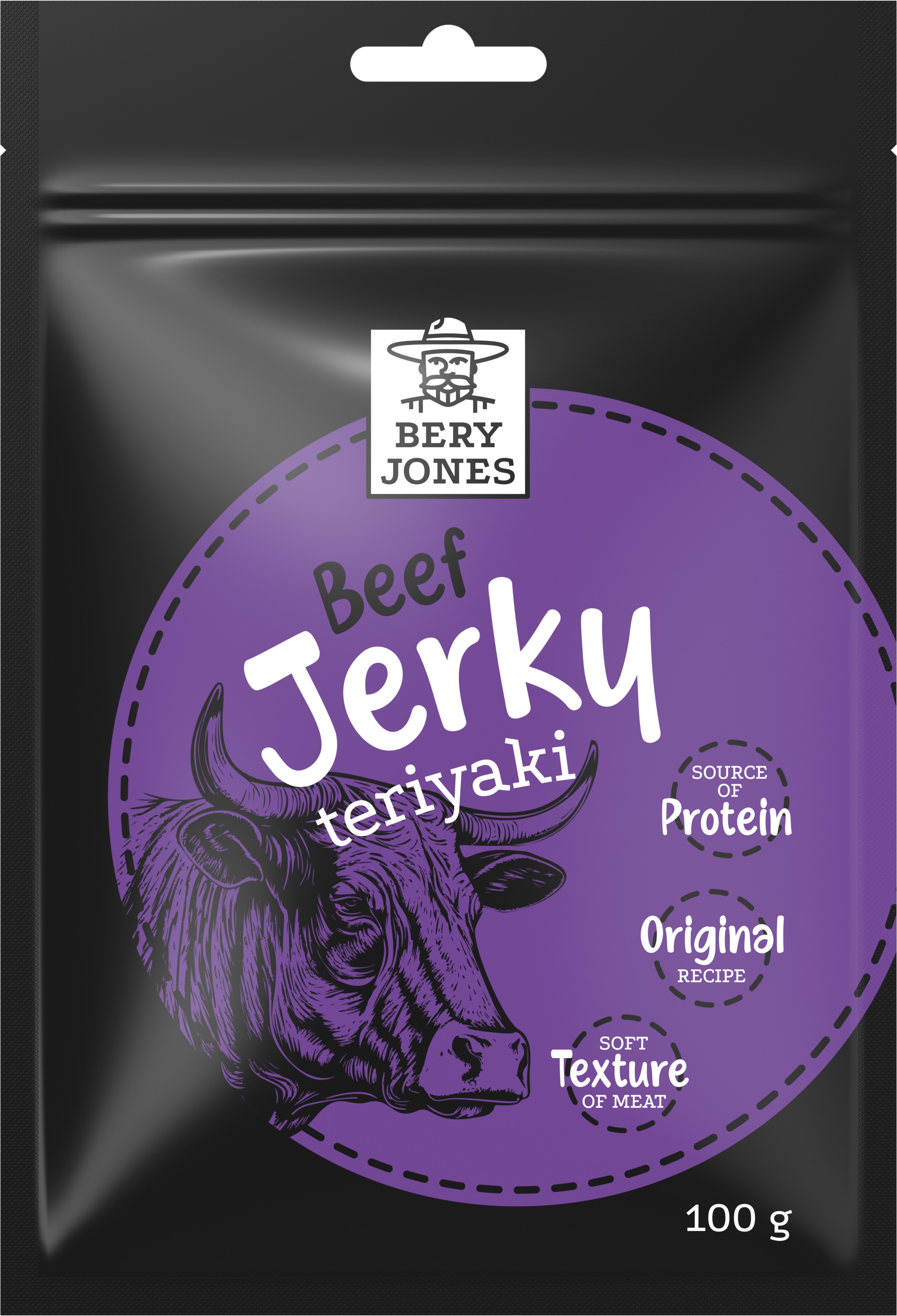 Bery Jones Jerky hovězí teriyaki 100g