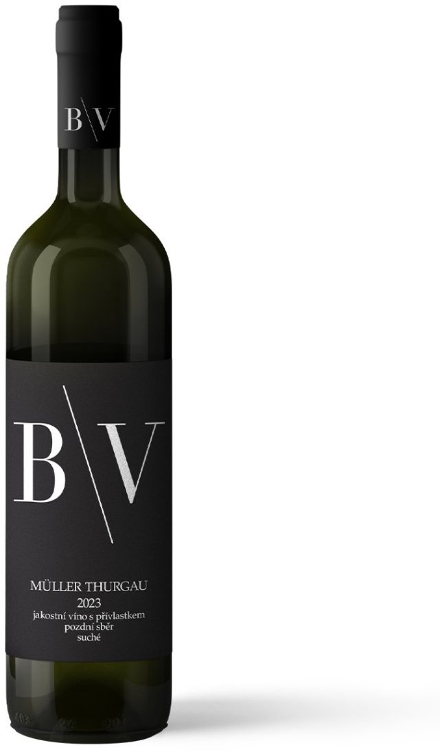 B\V vinařství, Müller Thurgau, 2023, 0,75 l, 12 %