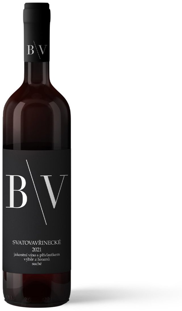 B\V vinařství, Svatovavřinecké, 2021, 0,75 l, 14 %