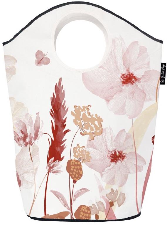 Butter Kings Koš na prádlo pink meadow 60 l