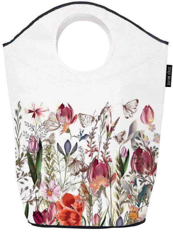 Butter Kings Koš na prádlo floral 80 l