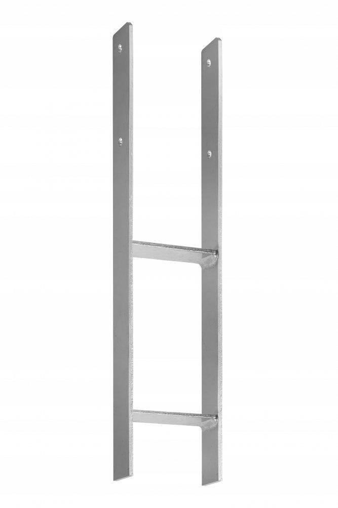 Bkshop PSH 140 Patka sloupku k zabetonování, 141 × 600 × 6,0