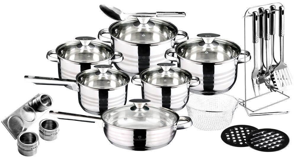 Blaumann Sada nádobí Jumbo 27ks Gourmet line BL-3134