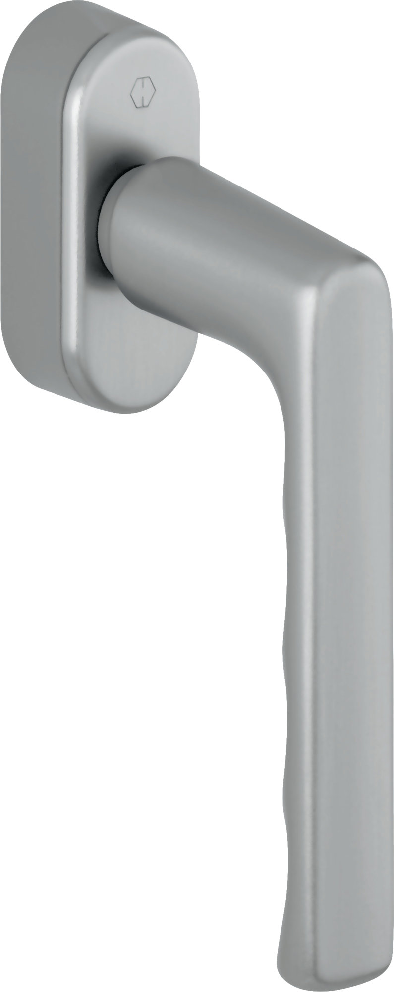 Hoppe Hamburg SecuForte 7 / 32 - 42 mm, M5 × 45 mm + M5 × 50 mm, 45°, F9 ocel