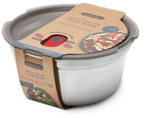 BB Kulatý ocelový lunch box 0,95 l, multifunkční