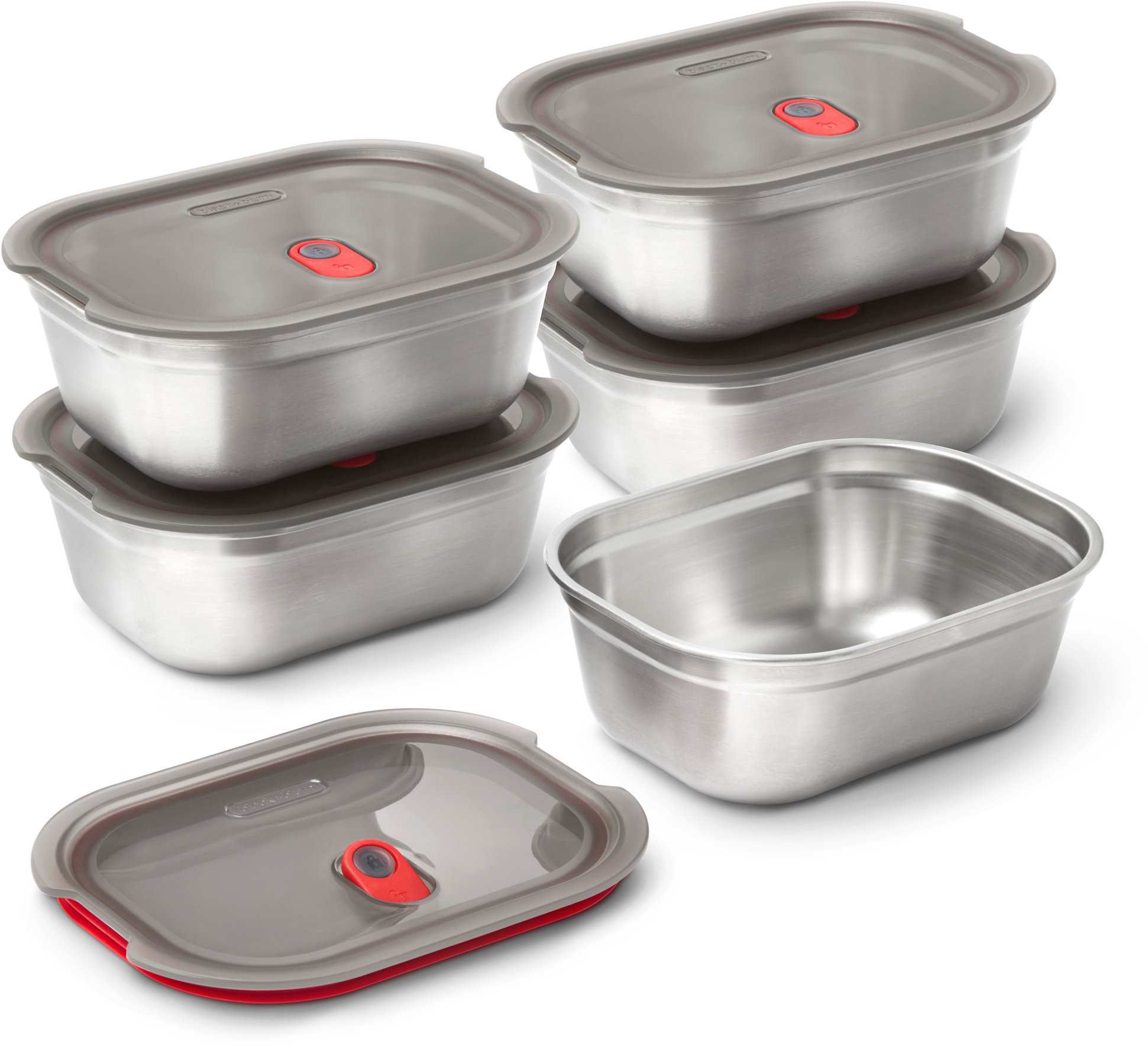 BB Ocelový lunch box 0,6 l, multifunkční