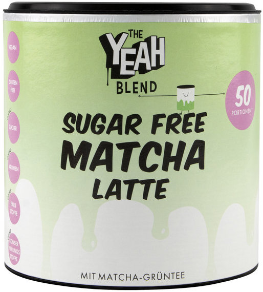 The Yeah Blend Matcha Latte Sugar Free Powder
