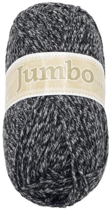 BELLATEX s.r.o. Příze Jumbo 100g - 901 + 906 černý melír
