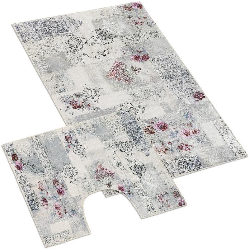 BELLATEX s.r.o. Koupelnová sada - 3D tisk 60×100+60×50 850/062 ornament