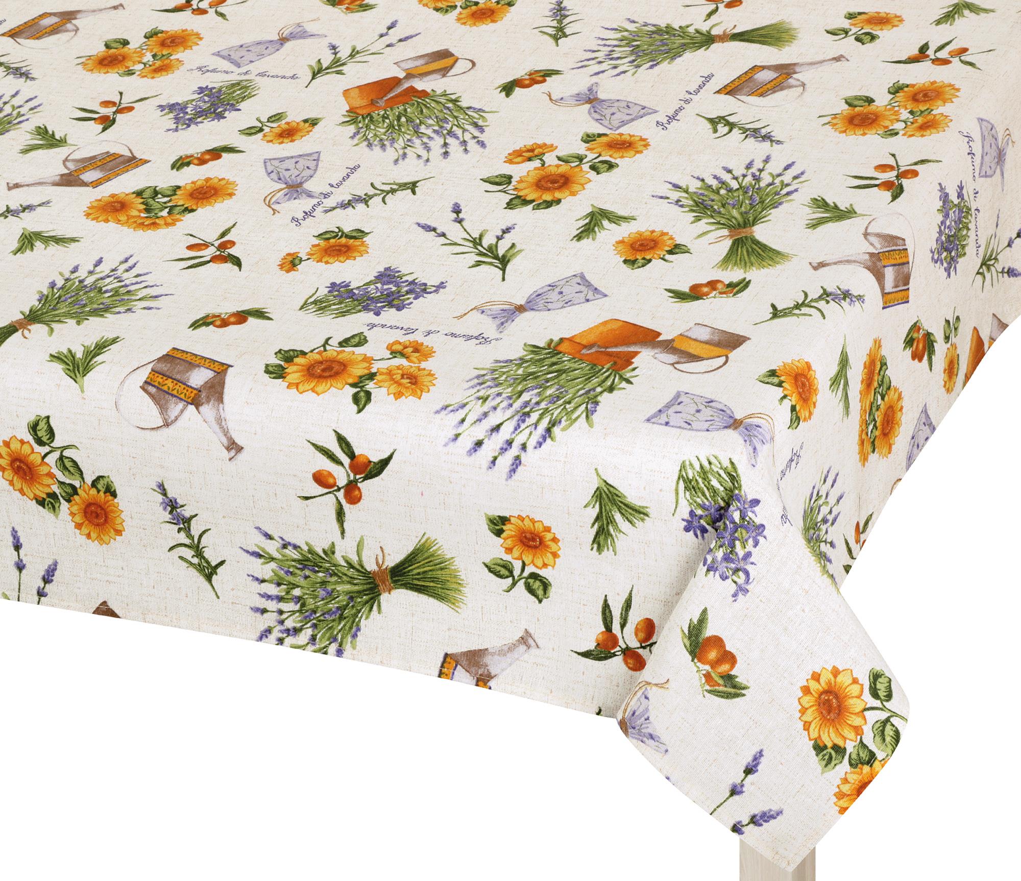 BELLATEX Ubrus EMA 561 120 × 140 cm, levandule s konvičkou
