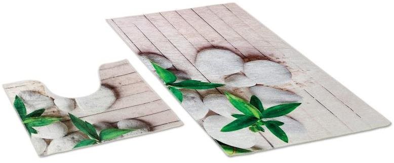 Bellatex 3D tisk - sada 60 × 100, 60 × 50 cm - Jadran