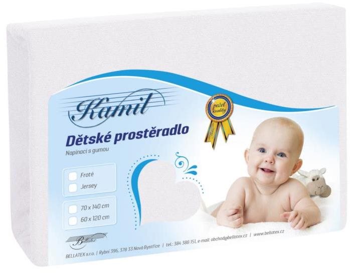 Bellatex Dětské froté - 60 × 120 cm - bílá