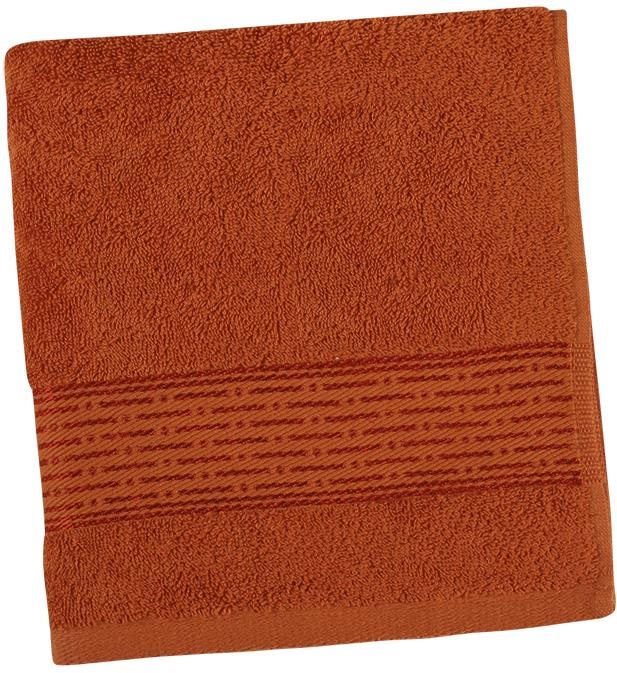 Bellatex Froté kolekce Proužek - Ručník 16/50 - 50 × 100 cm - terra
