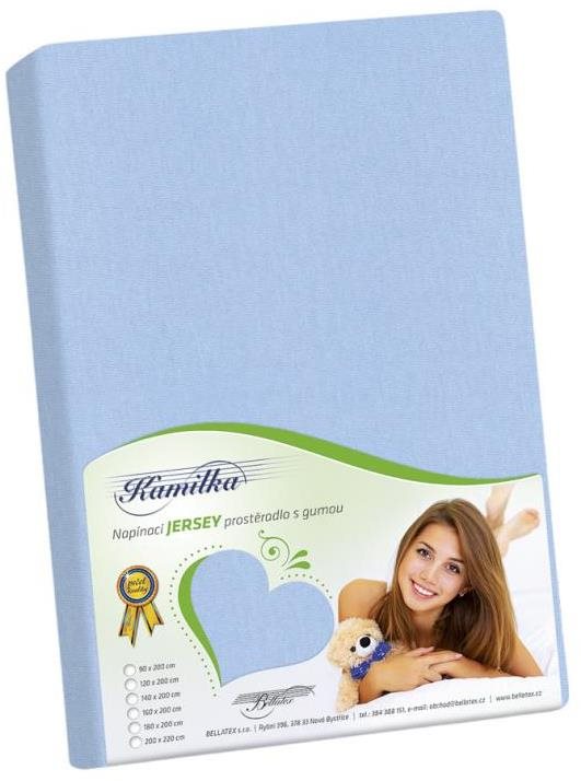 Bellatex Jersey - 100 × 200 cm - světle modrá