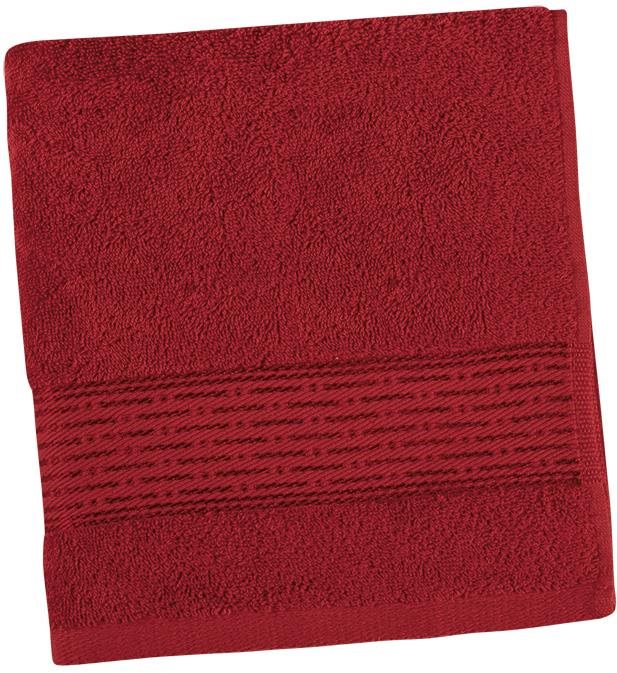 Bellatex Froté kolekce Proužek - Ručník 16/20 - 50 × 100 cm - bordová