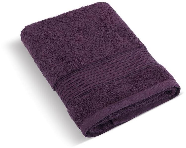 Bellatex Froté kolekce Proužek - Ručník 16/28 - 50 × 100 cm - tmavě vínová
