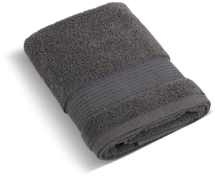Bellatex Froté kolekce Proužek - Ručník 16/44 - 50 × 100 cm - tmavě šedá