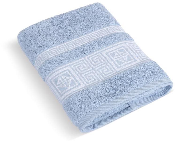 Bellatex Froté Řecká kolekce - Ručník 155/024 - 50 × 100 cm - sv.modrá