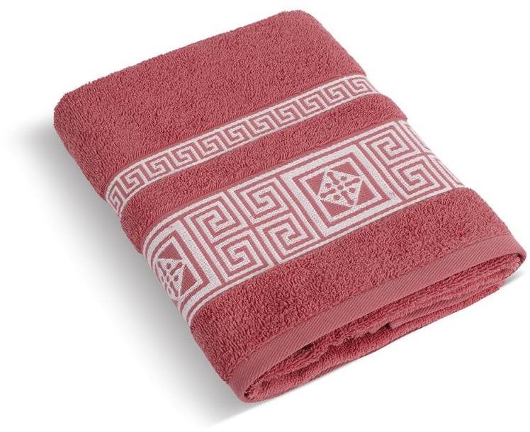 Bellatex Froté Řecká kolekce - Ručník 155/062 - 50 × 100 cm - terrakota