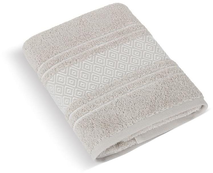 Bellatex Froté Mozaika - Ručník 123/016 - 50 × 100 cm - béžová