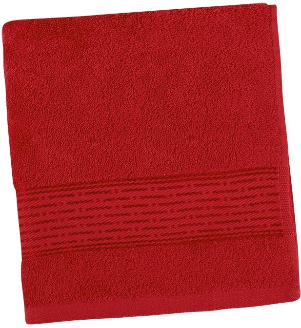Bellatex Froté kolekce Proužek - Osuška 17/14 - 70 × 140 cm - červená