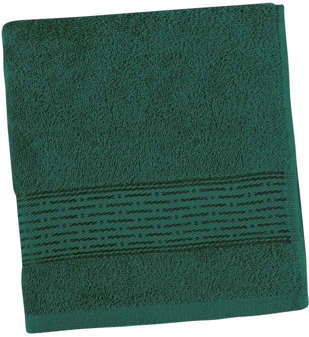 Bellatex Froté kolekce Proužek - Osuška 17/36 - 70 × 140 cm - tm. zelená