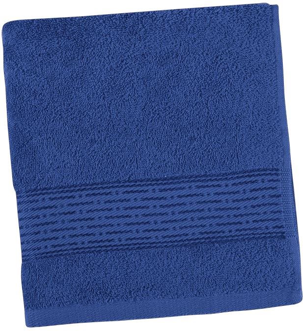 Bellatex Froté kolekce Proužek - Osuška 17/26 - 70 × 140 cm - tm. modrá