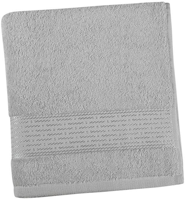 Bellatex Froté kolekce Proužek - Osuška 17/42 - 70 × 140 cm - světle šedá