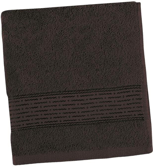 Bellatex Froté kolekce Proužek - Osuška 17/18 - 70 × 140 cm - tm. hnědá