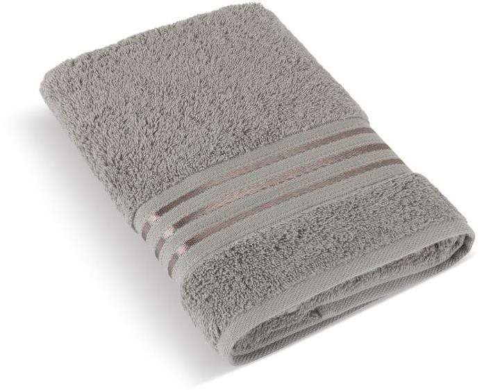 BELLATEX s.r.o. -Froté osuška Linie 500g L/817 tm.šedá 70 × 140 cm