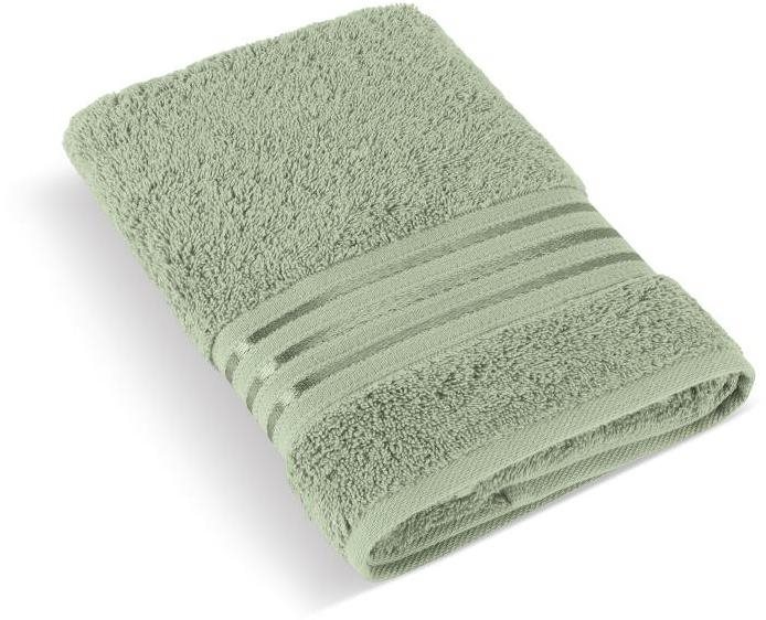 BELLATEX s.r.o. -Froté osuška Linie 500g L/820 zelená 70 × 140 cm